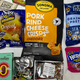 an assortment of sweets and snacks